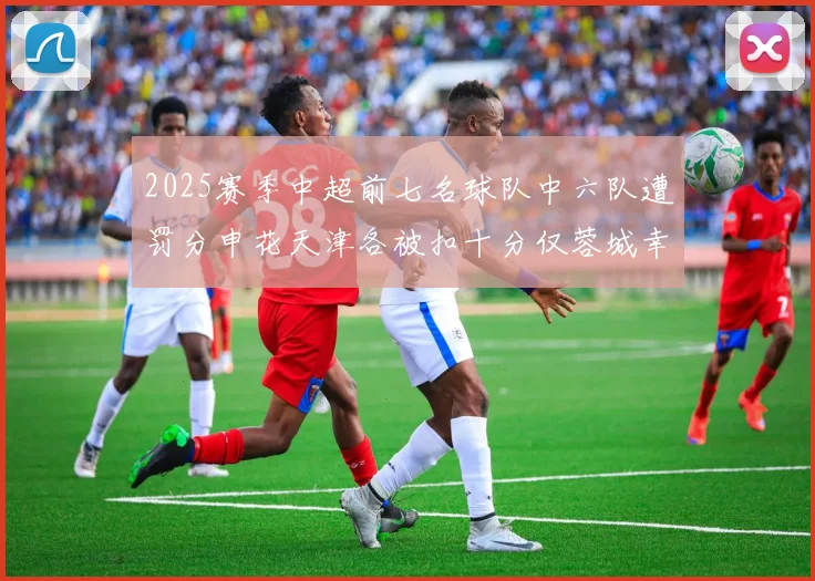 2025赛季中超前七名球队中六队遭罚分申花天津各被扣十分仅蓉城幸免